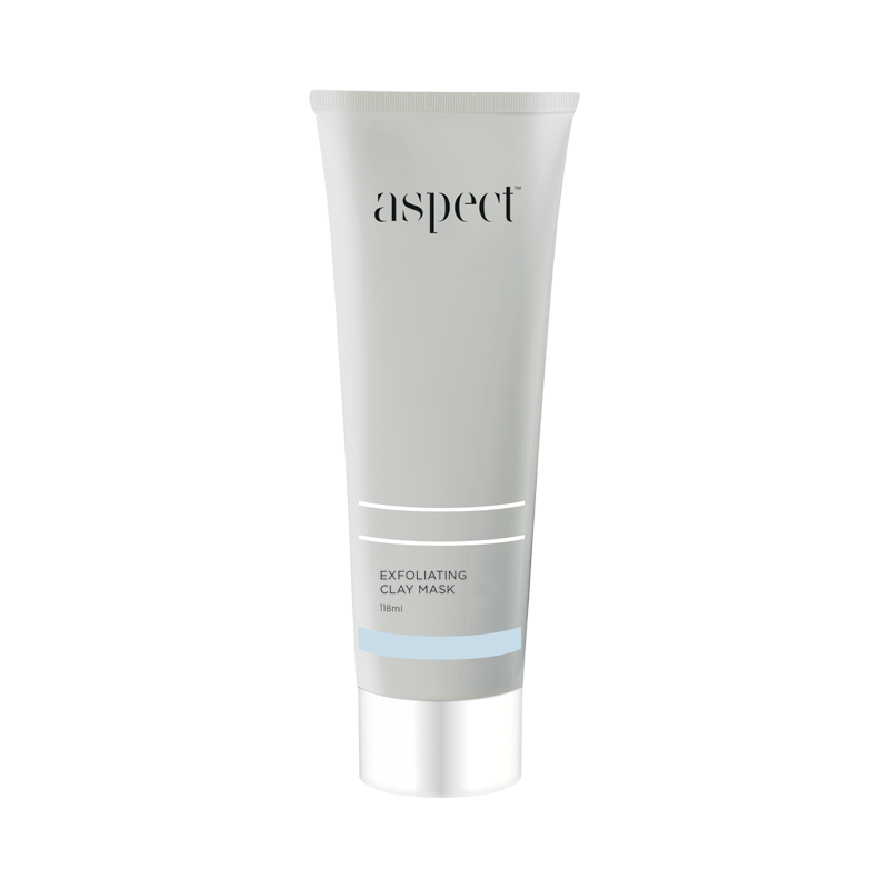 Purifying clays target excess oil and impurities, while AHA's and BHA's help to exfoliate, leaving skin looking clean and clear. A creamy clay mask that targets impurities while it exfoliates and smooths skin. Formulated with Kaolin & Bentonite Clay help to soak up excess oil and target impurities. Lactic Acid (AHA) to refine and exfoliate and Salicylic Acid, a BHA that works to lift build-up of dirt and debris. This mask will deep clean the skin while refining skin texture and tone, revealing a radiant h