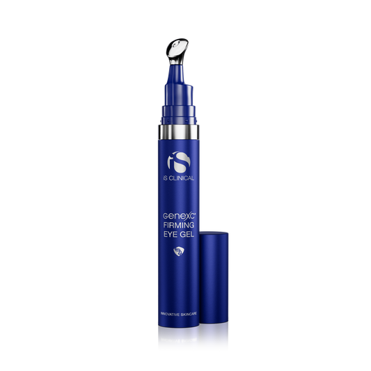 iS Clinical GeneXC Firming Eye Gel is an advanced, clinically formulated eye treatment designed to visibly firm, brighten, and smooth the delicate eye area while delivering essential antioxidant protection.