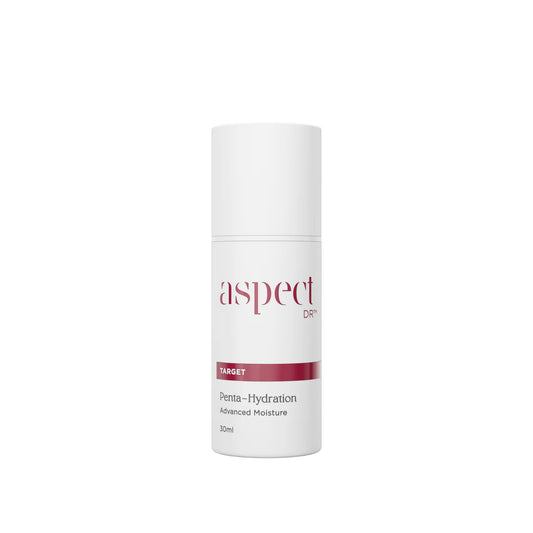 The Aspect DR Penta-Hydration all-encompassing advanced formula is the secret to intelligent skin hydration. Focusing on five key areas to enhance skin moisture for immediate, long-lasting hydration and comfort, allowing you to achieve the ultimate dewy complexion.
