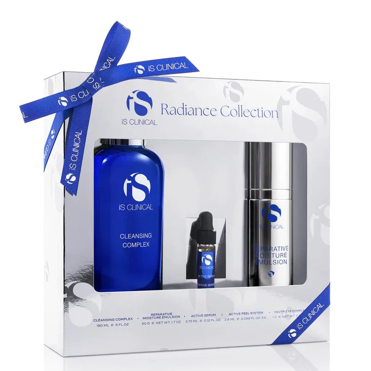 Achieve luminous, healthy-looking skin with the iS Clinical Radiance Collection, a curated winter skincare ritual designed to restore radiance, smooth texture, and deeply hydrate. This results-driven collection features five best-selling formulas that work together to cleanse, renew, and revitalise the complexion for year-round glow.