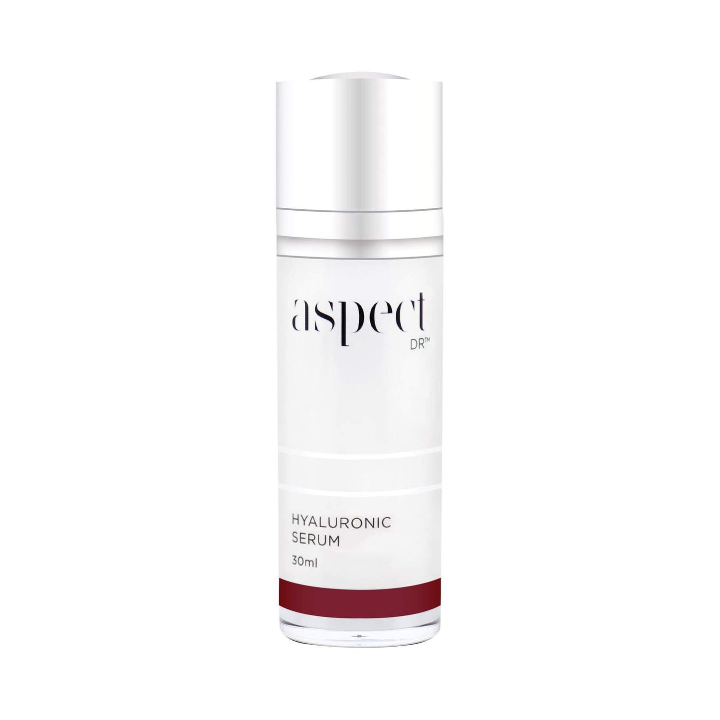 Aspecr Dr Hyaluronic serum - A hydration boosting serum formulated with two forms of Hyaluronic Acid, known for their rejuvenating properties, and antioxidants to replenish moisture and protect against external free radical damage. Infinity Skin Clinic