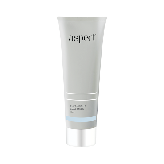 Purifying clays target excess oil and impurities, while AHA's and BHA's help to exfoliate, leaving skin looking clean and clear. A creamy clay mask that targets impurities while it exfoliates and smooths skin. Formulated with Kaolin & Bentonite Clay help to soak up excess oil and target impurities. Lactic Acid (AHA) to refine and exfoliate and Salicylic Acid, a BHA that works to lift build-up of dirt and debris. This mask will deep clean the skin while refining skin texture and tone, revealing a radiant h
